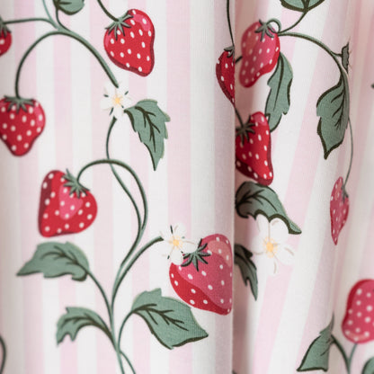 Swaddle Blanket in Strawberry Fields