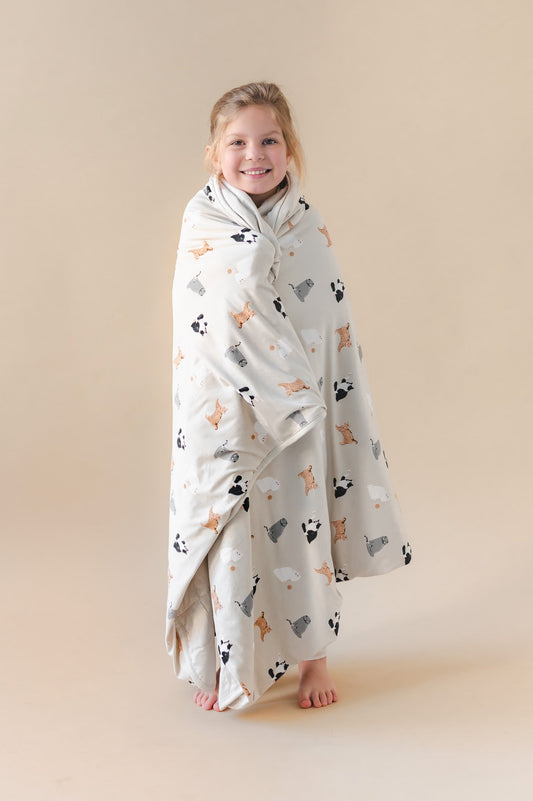 Toddler Blanket in Fluffy Cat 1.0