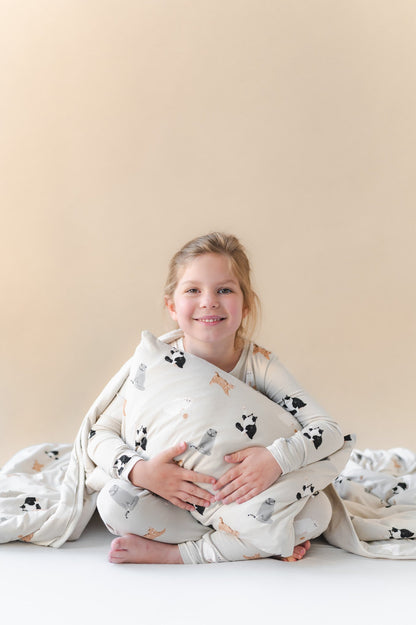Toddler Blanket in Fluffy Cat 1.0