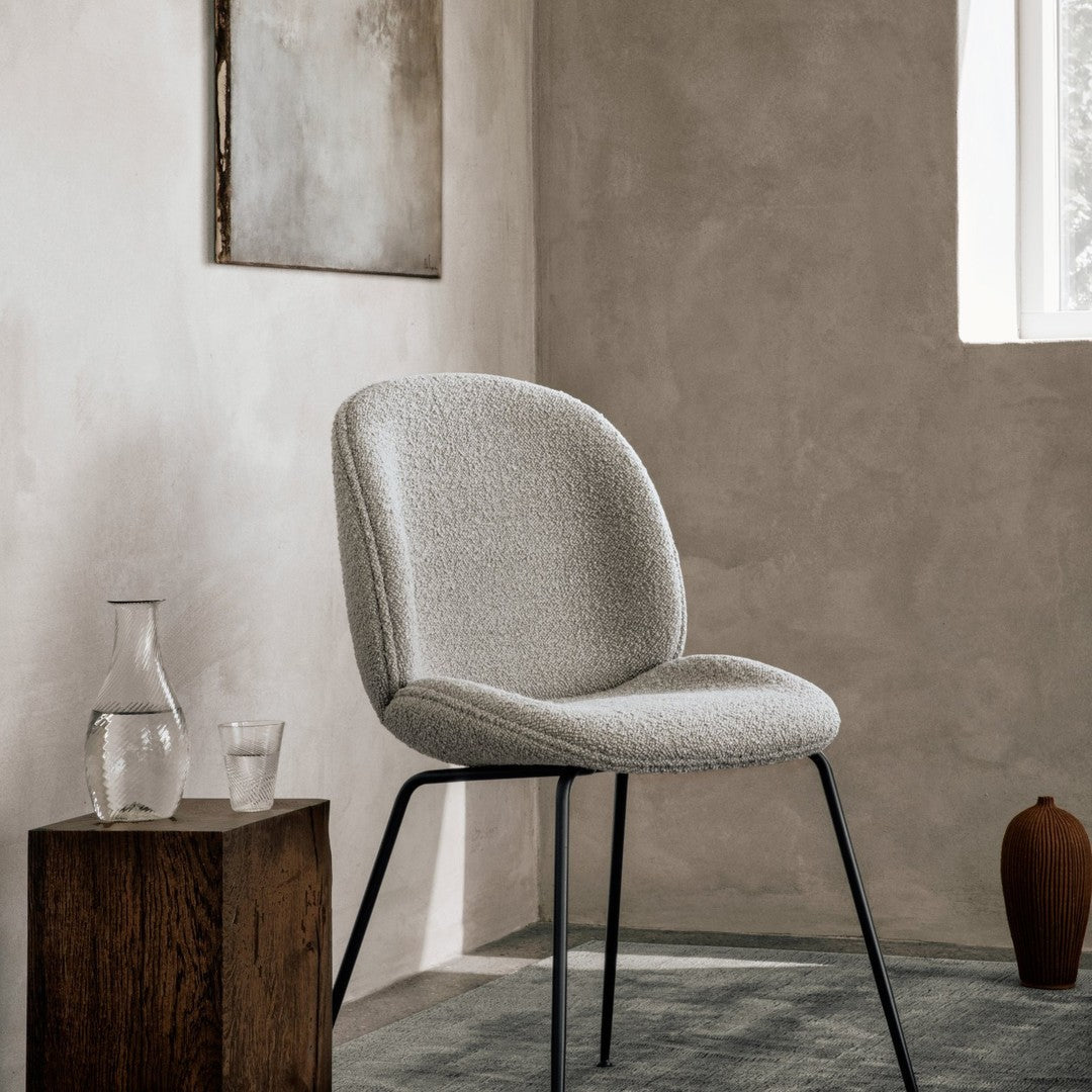 Beetle Dining Chair - Conic Base - Fully Upholstered
