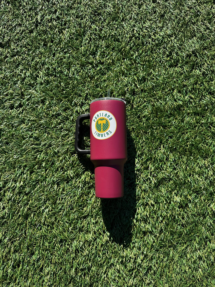 PORTLAND TIMBERS FC RETRO 3RD KIT 40OZ TUMBLER