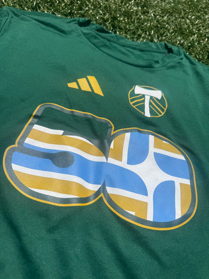 PORTLAND TIMBERS FC MEN'S SHORT SLEEVE JERSEY HOOK TEE