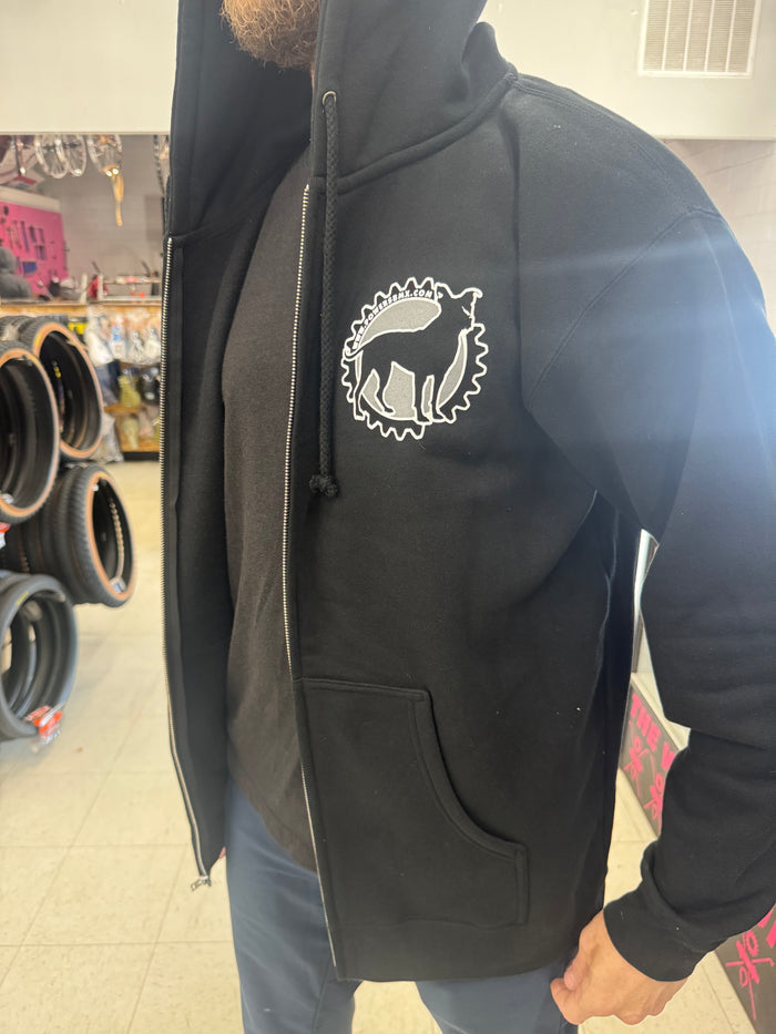 Powers bmx showcase zip up hoodie