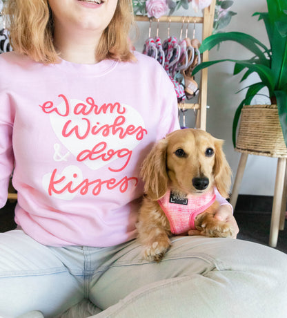 Sweatshirt - Warm Wishes & Dog Kisses
