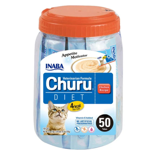 Inaba - Churu Diet Tuna Recipe & Chicken Recipe 14g x 50Tubes