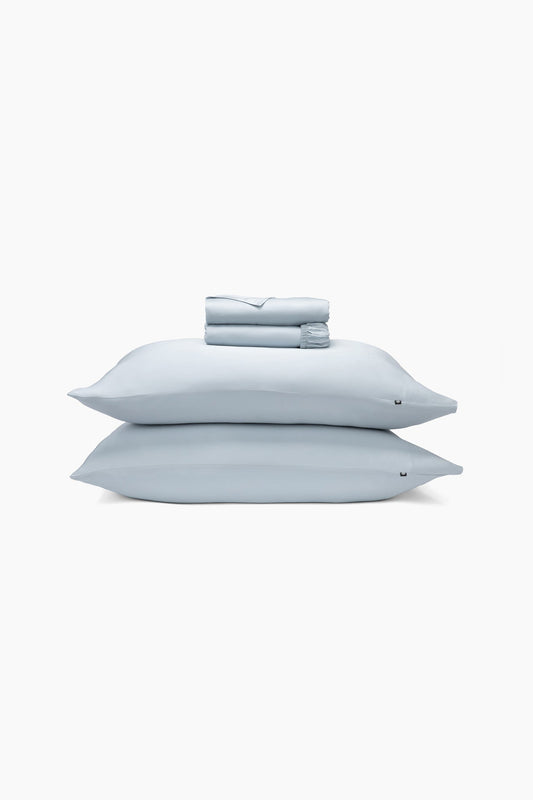 Bamboo Sateen Sheet Set in Ice