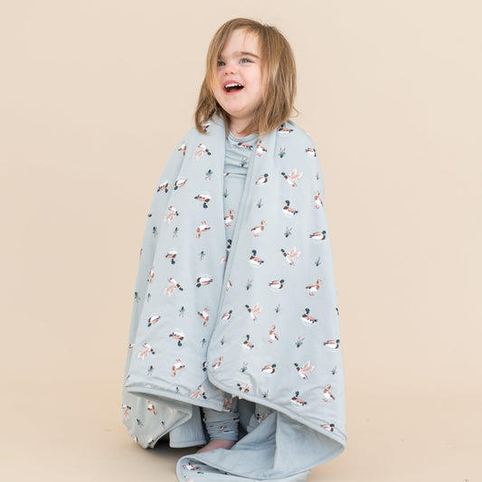 Toddler Blanket in Mallard Duck 1.0