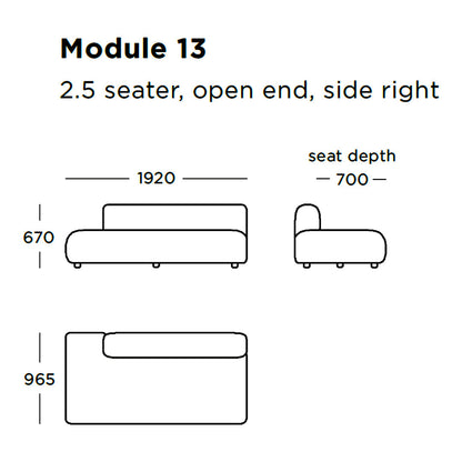 Boketto Modular Sofa (Modules 9-16)