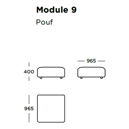 Boketto Modular Sofa (Modules 9-16)