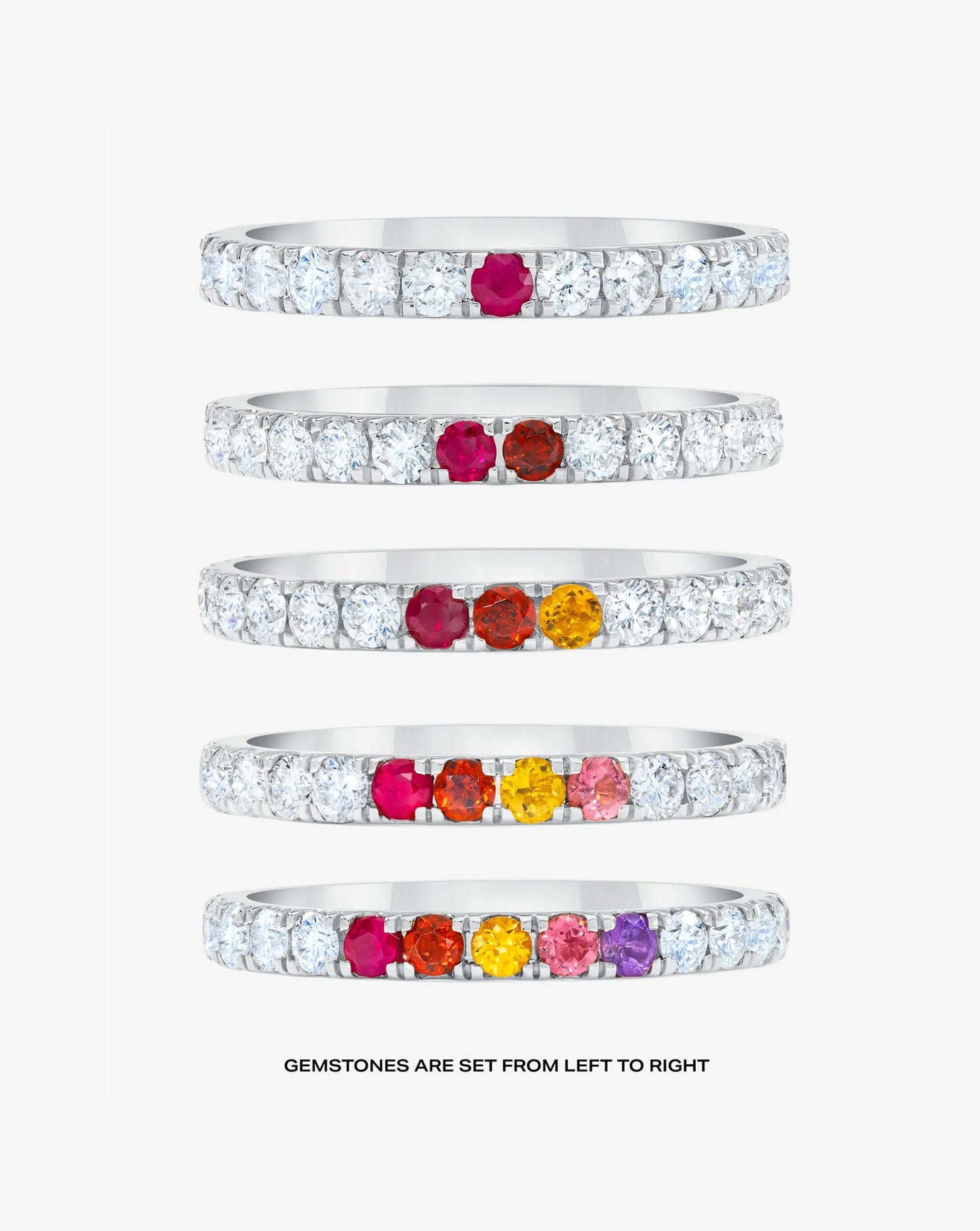 2.5 mm Personalized Classic Diamond Ring