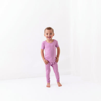 Short Sleeve with Pants Pajamas in Poi