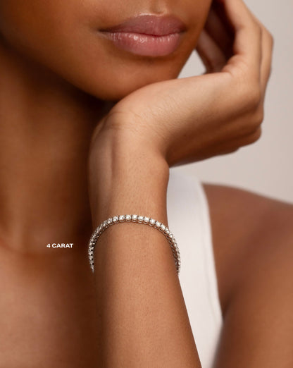Classic Lab Diamond Tennis Bracelet