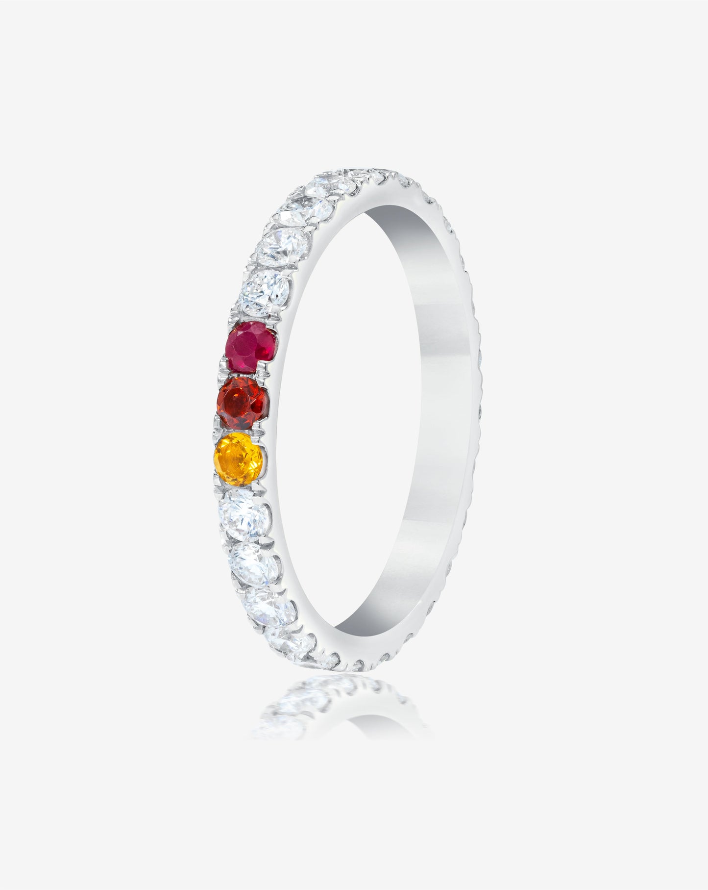 2.5 mm Personalized Classic Lab Diamond Band | Platinum