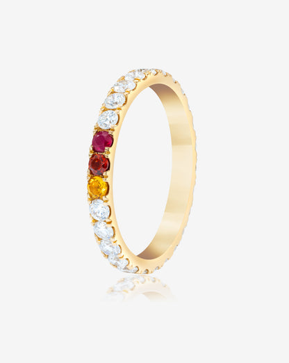 2.5 mm Personalized Classic Diamond Ring