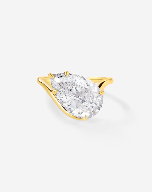 4.02 Pear Lab Diamond in The Curve Whisper Thin®