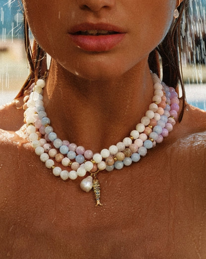 Amethyst Bead Necklace