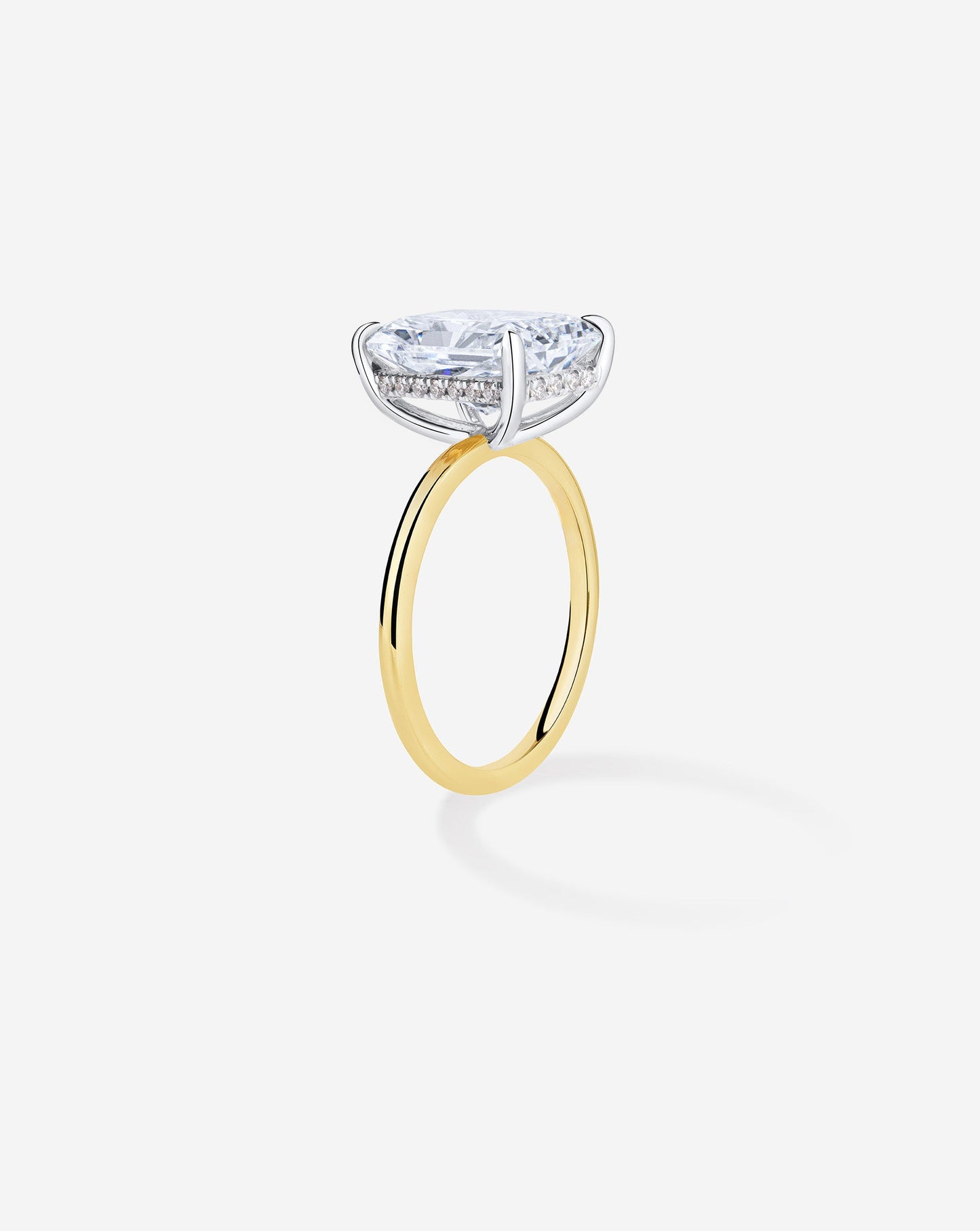 3.37 Radiant Lab Diamond in Whisper Thin® Hidden Halo