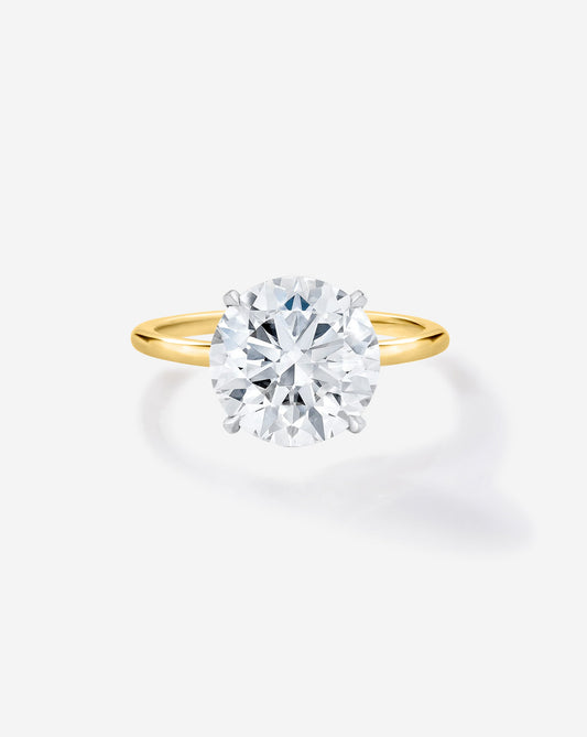 4.11 Round Lab Diamond in Whisper Thin® Hidden Halo