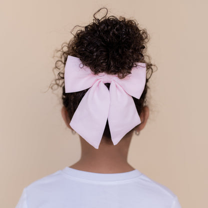 Large Alligator Clip Bow in Sakura