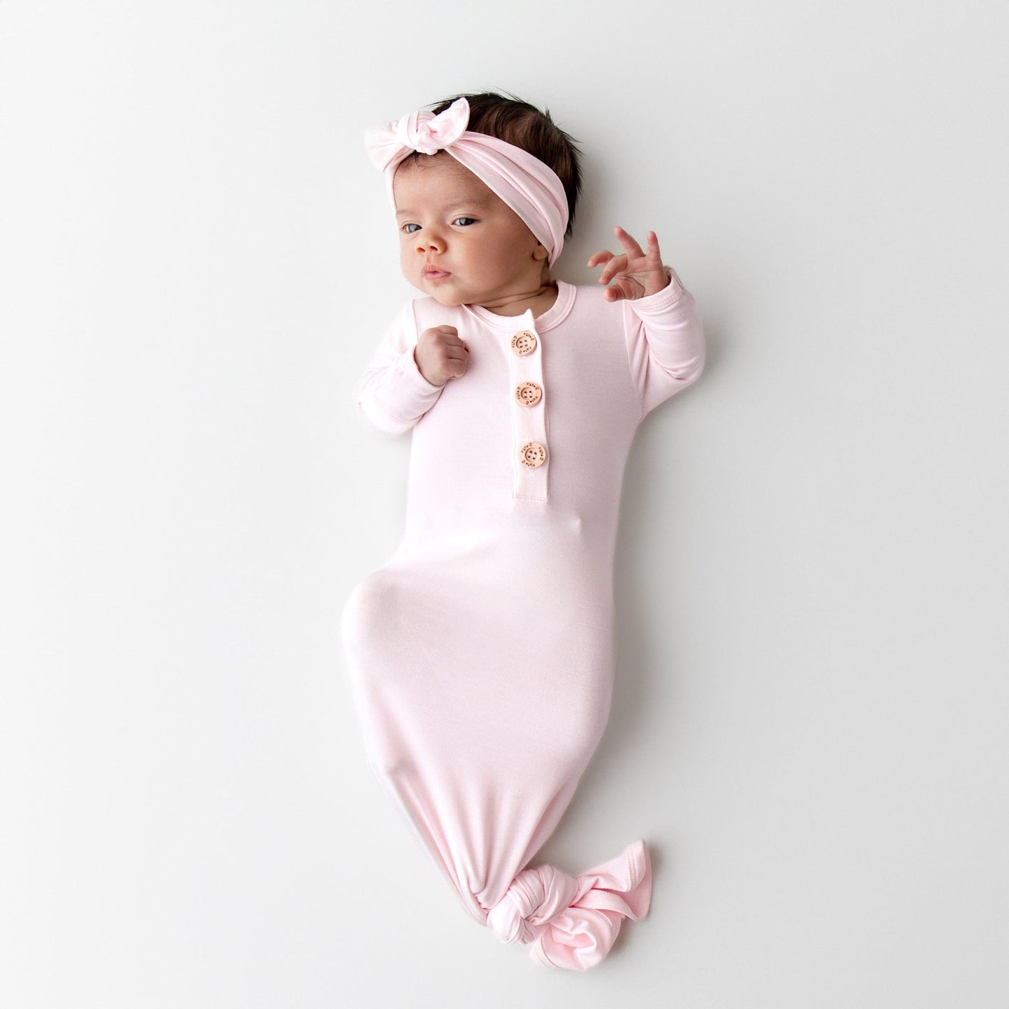 Knotted Gown with Bow Set in Sakura