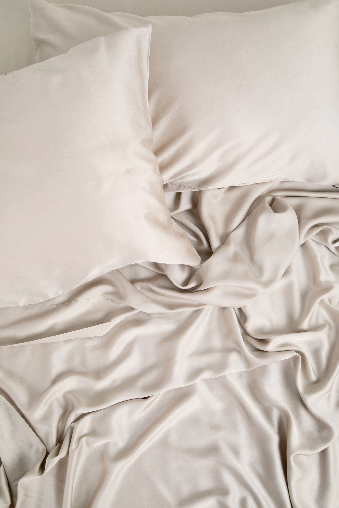 Bamboo Sateen Sheet Set in Sand Stone