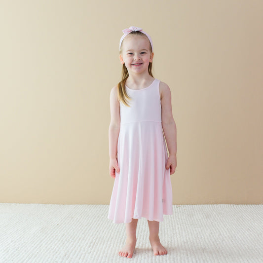 Tank Twirl Dress in Sakura