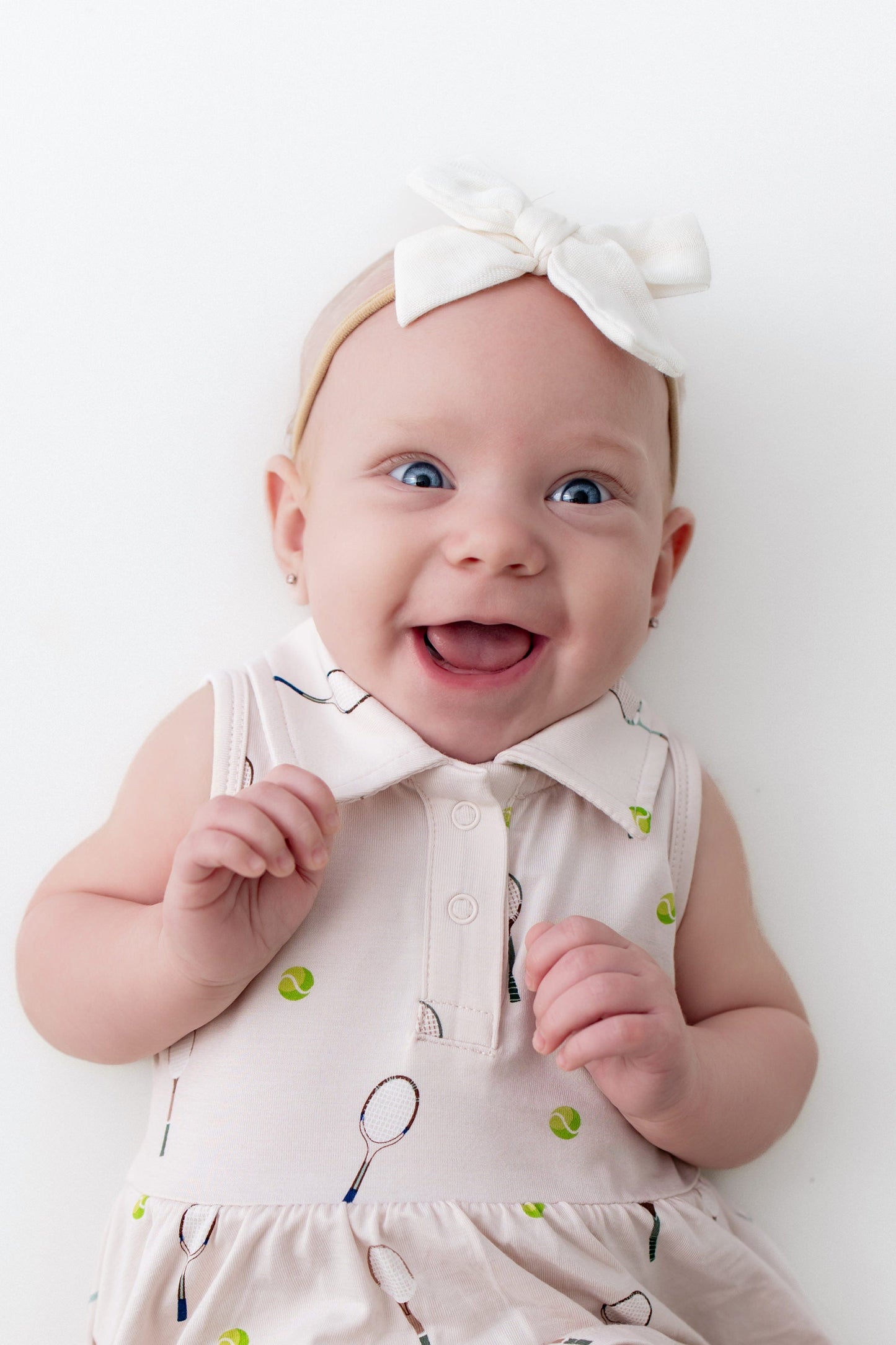 Polo Bodysuit Dress in Tennis