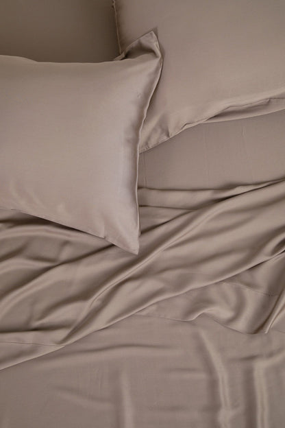 Bamboo Sateen Sheet Set in Truffle