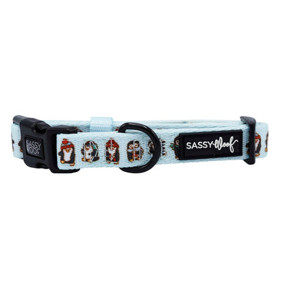 Dog Collar - Winter Waddleland