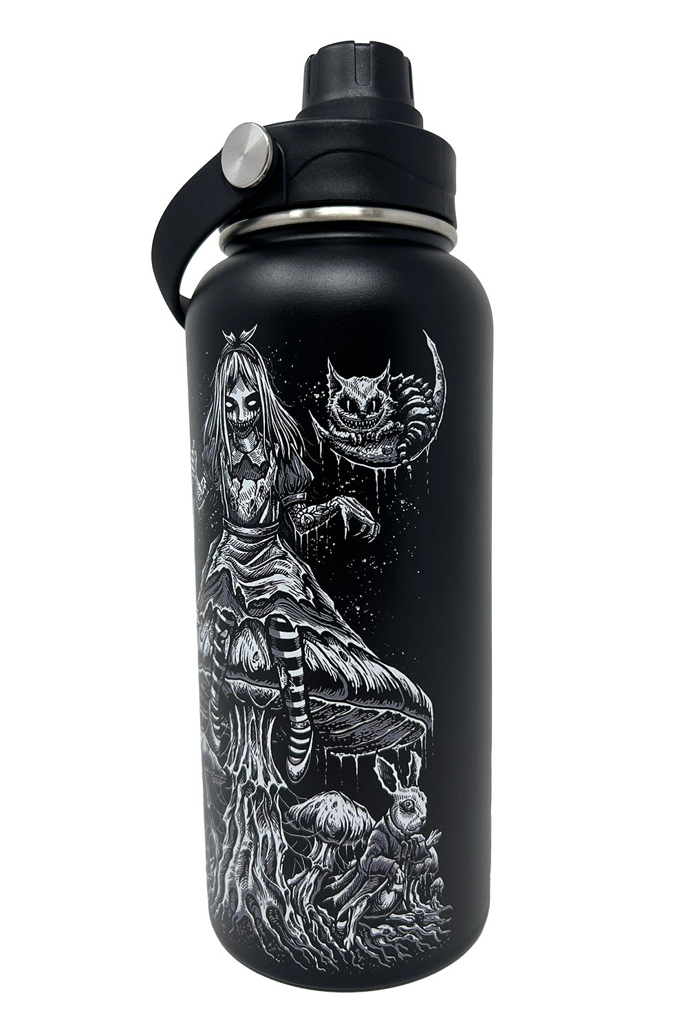 Alice Down The Rabbit Hole 32oz Water Bottle