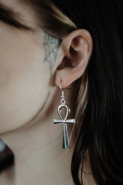 Ankh Earrings