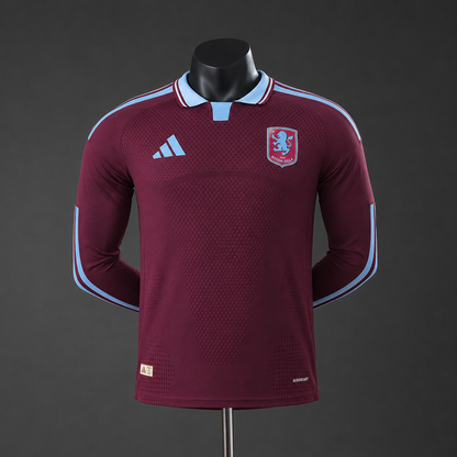 Aston Villa 26/27 Home Player Version Long Sleeve Jersey