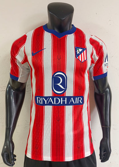 Atletico Madrid Home kit Player Version Short Sleeves 2026-27