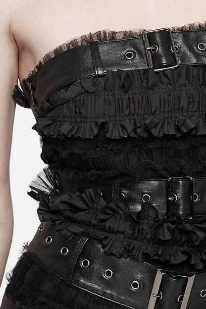 Banshee Grunge Goth Tube Top