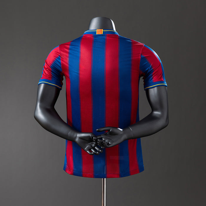 Barcelona 2009/10 Home Player Version Retro Jersey