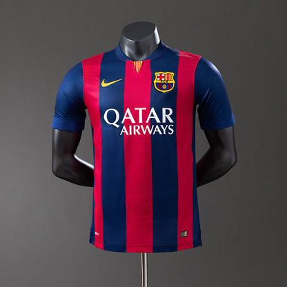 Barcelona 2014/15 Home Player Version Retro Jersey