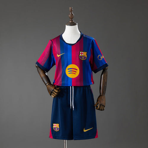 Barcelona 26/27 Home Kids Kit Jersey