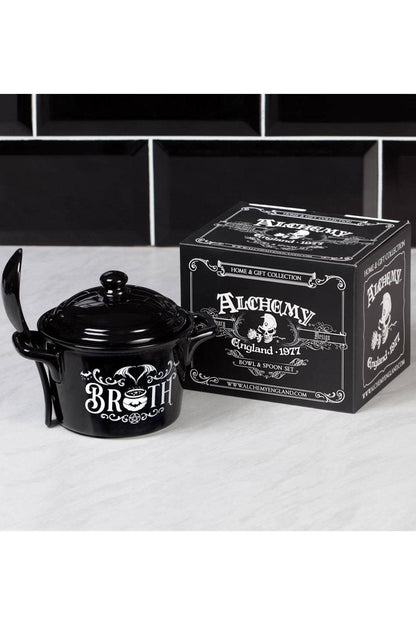 Bat Broth Bowl & Spoon Set