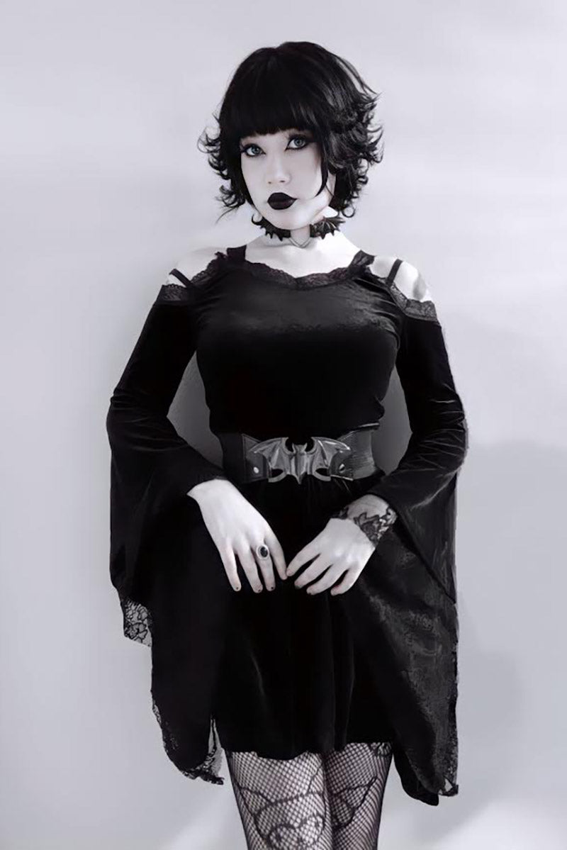 Bat Elastic Waist Belt [BLACK]