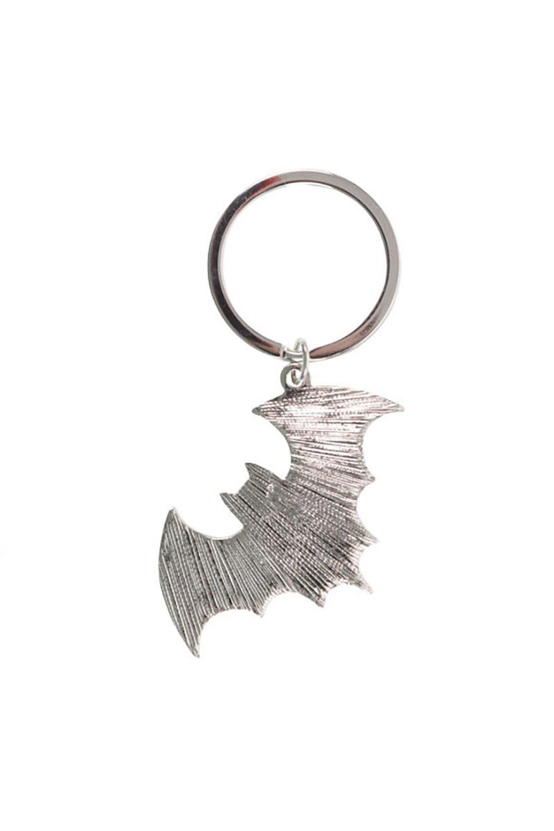 Bat-Shaped Bat Shit Crazy Keyring