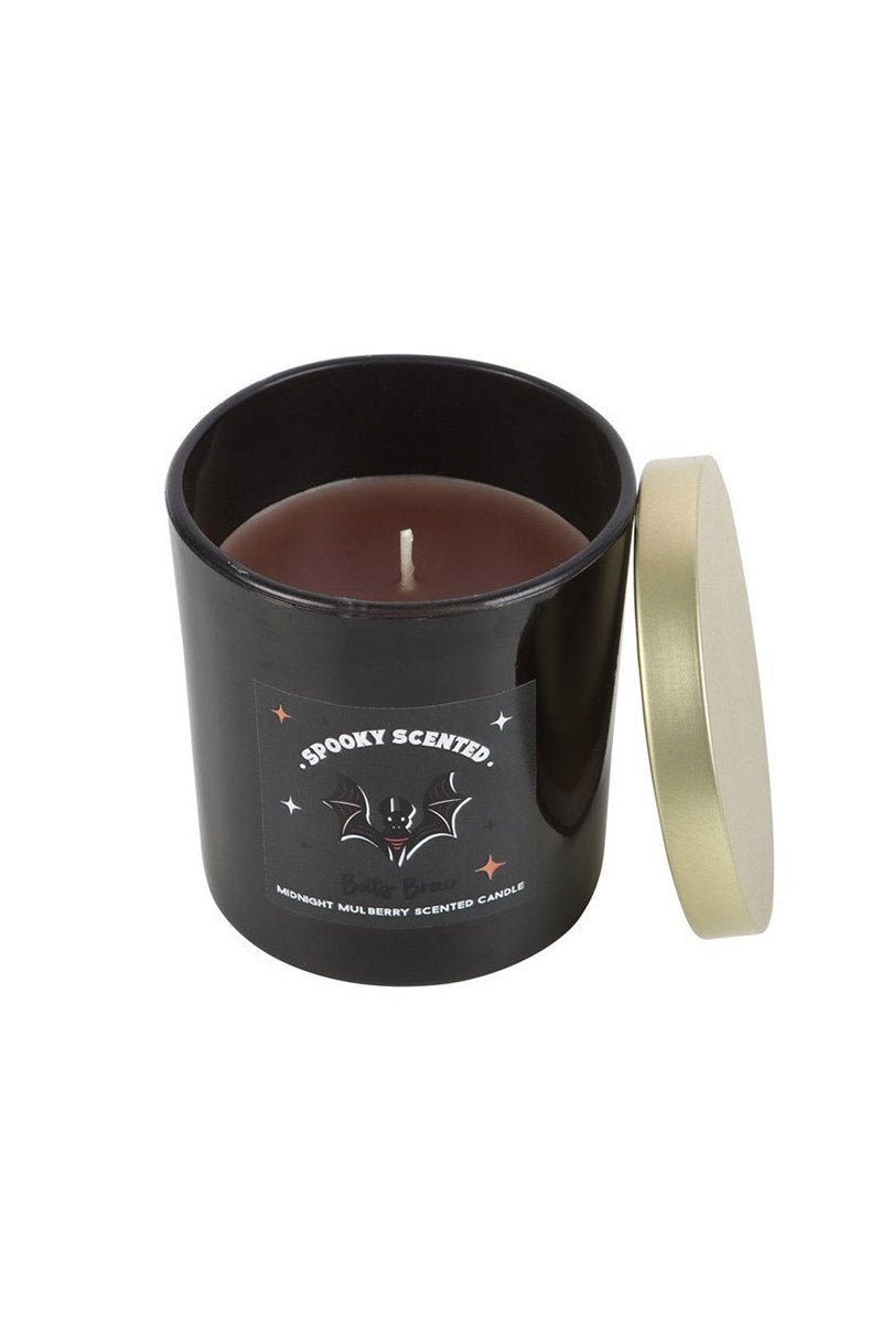 Bats Brew Midnight Mulberry Halloween Candle [Damaged Batch]