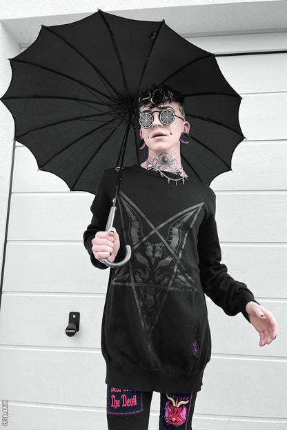 Batwing Pagoda Umbrella [MIDNIGHT BLACK]