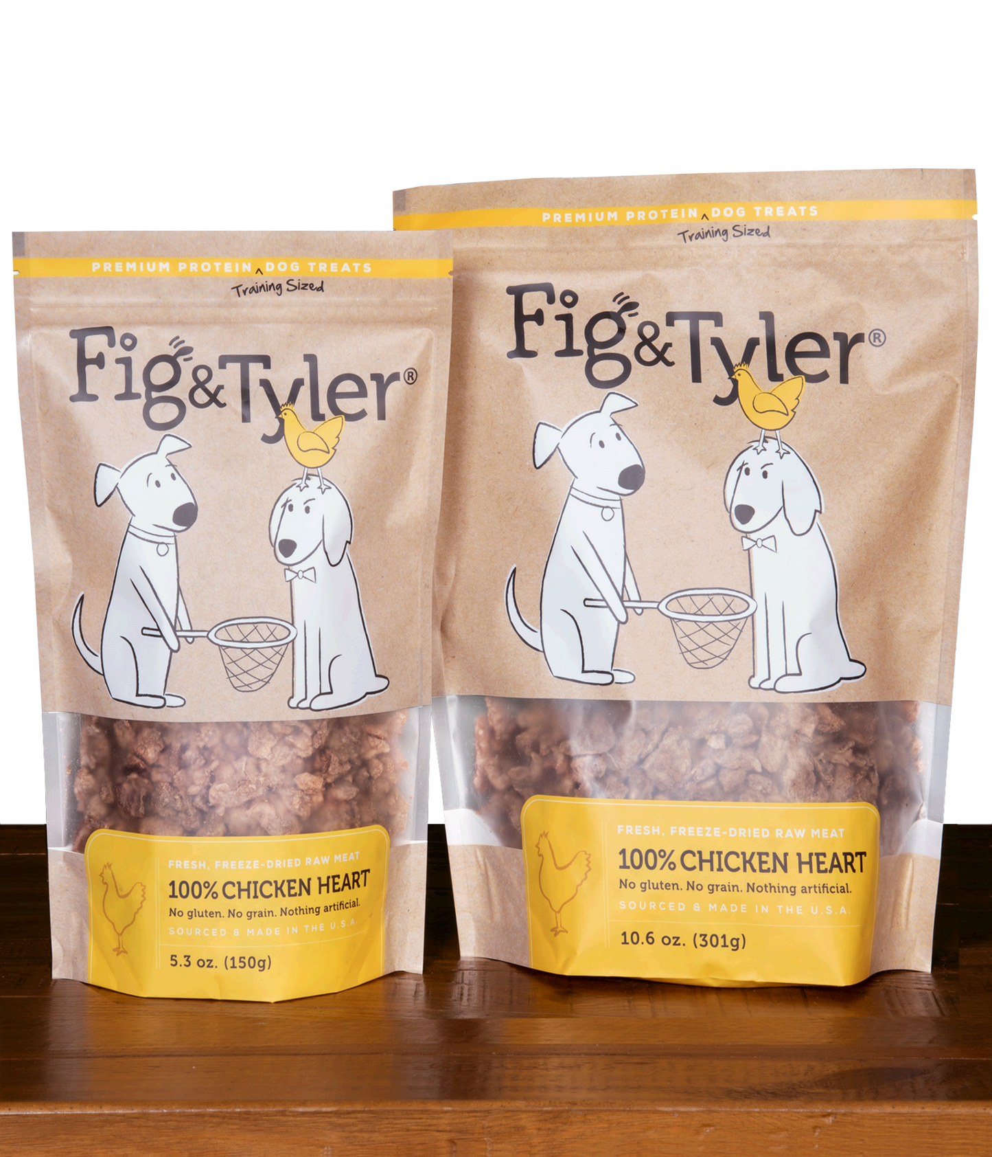 Fig & Tyler - Freeze-Dried Chicken Heart Morsels