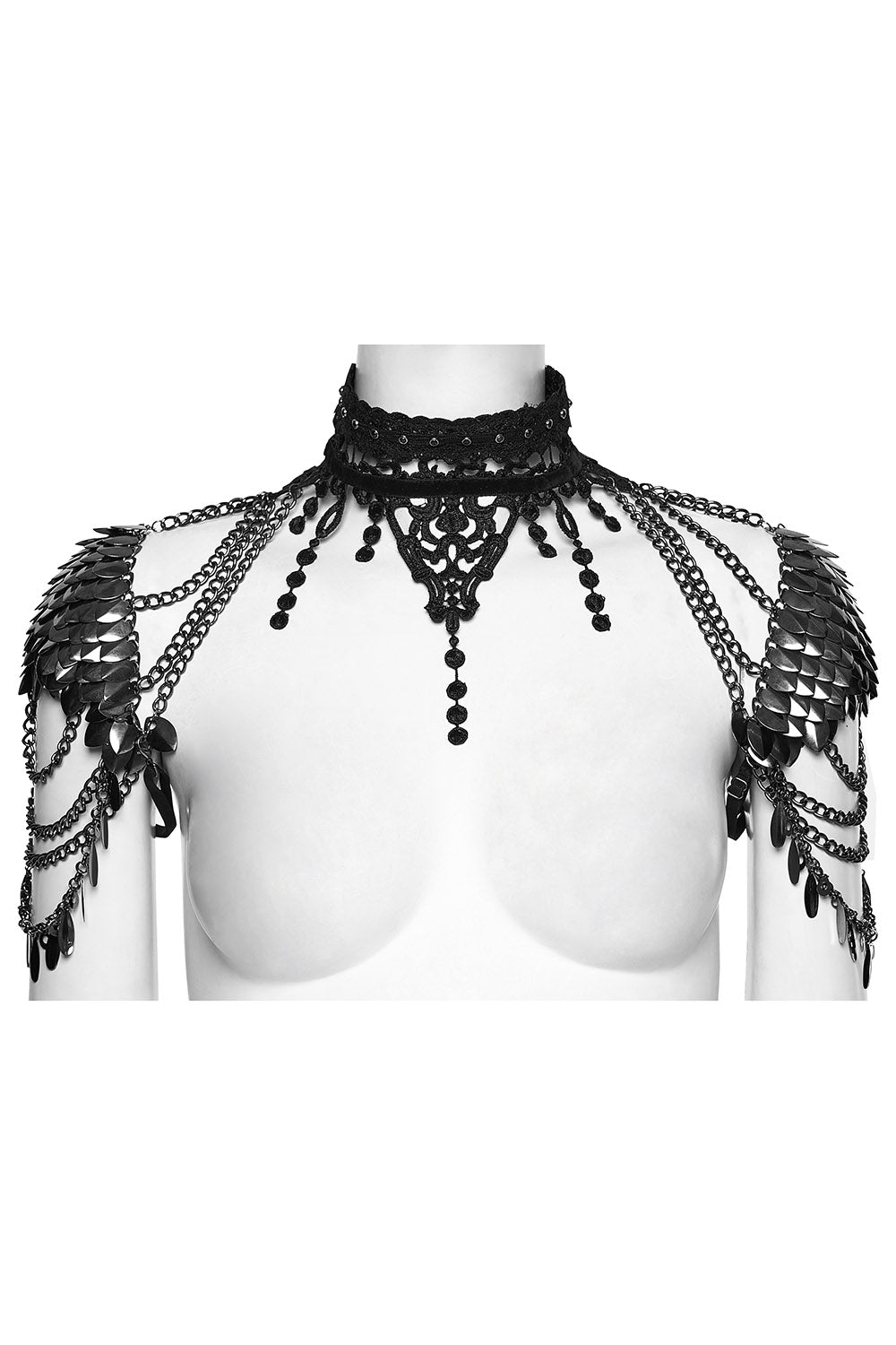 Cathedral Lace Chainmail Harness