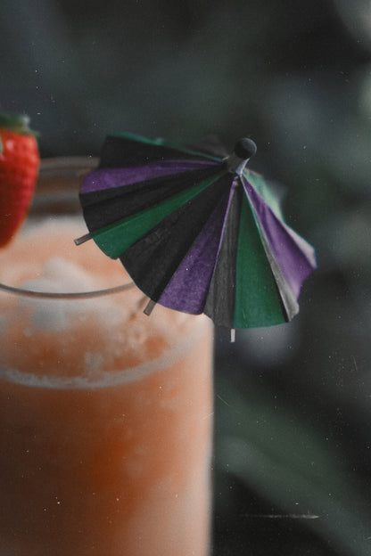 Beetle Juice Cocktail Umbrellas [15 Pack]