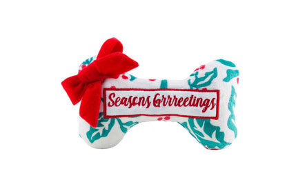Haute Diggity Dog - Seasons Grrreetings Puppermint Bones Christmas Dog Toys