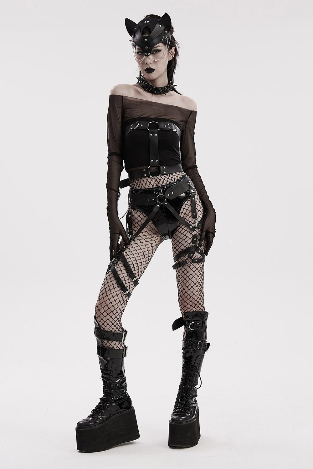Black Embers Body Harness [BLACK]
