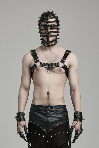 Black Oath O-Ring Chest Harness
