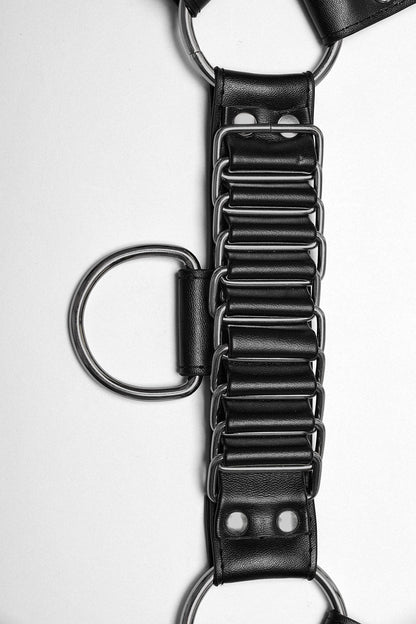 Black Oath O-Ring Chest Harness