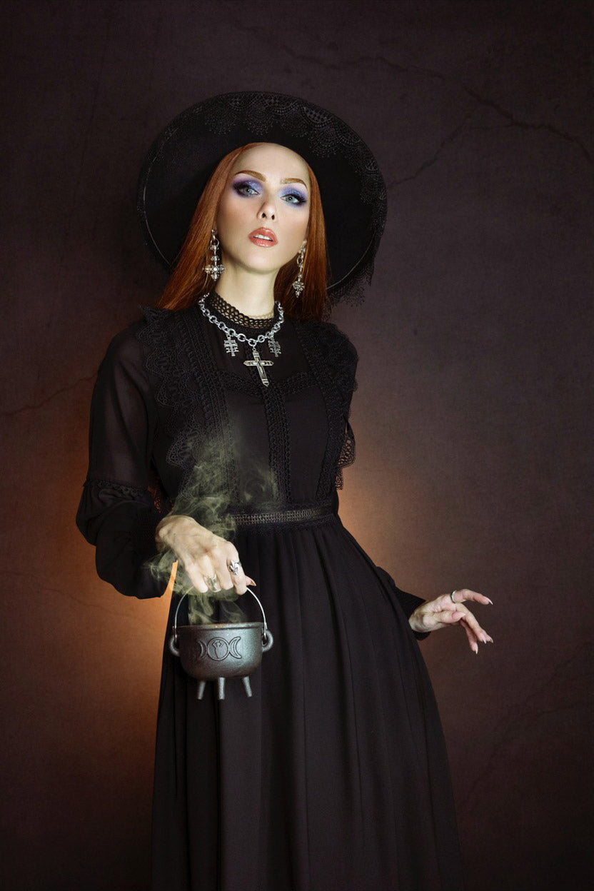 Agatha - Lightweight Boho Witchy Dress